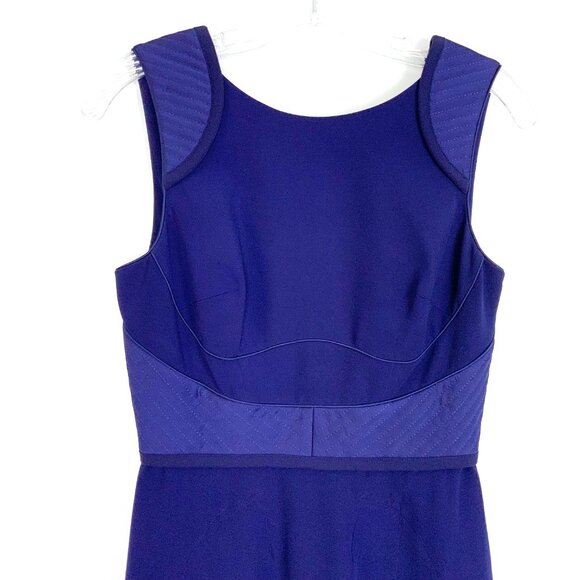 New Reiss Theodora Purple Sheath Pencil Dress Size 4 - Picture 9 of 16
